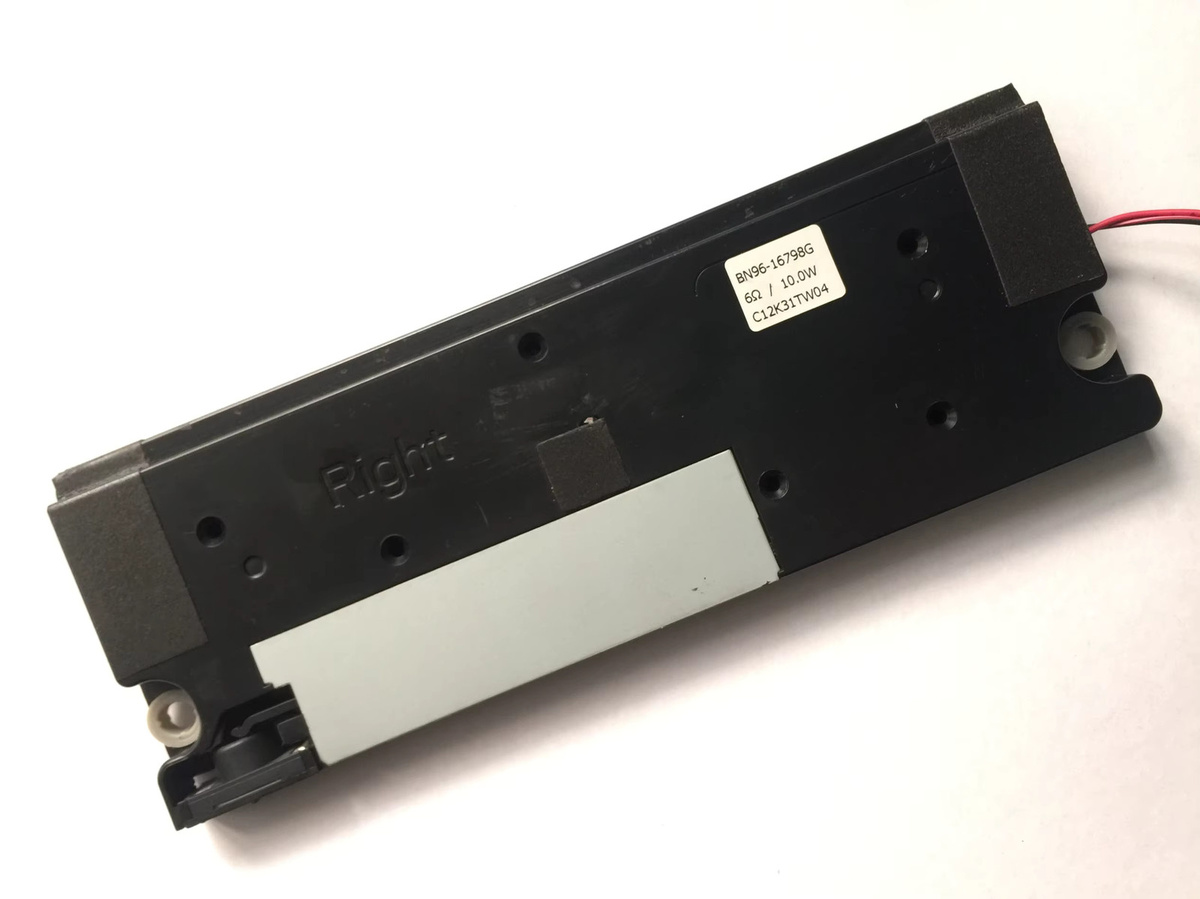 Original TV-Lautsprecher Samsung R+L in Schwarz, 6 Ohm 10W, kompatibel mit UE46D7000, UA55ES7000J, UA55ES8000 und BN96-16798B, BN96-16798G, BN96-16798F, BN96-16798A, BN96-18089B - Bild 2