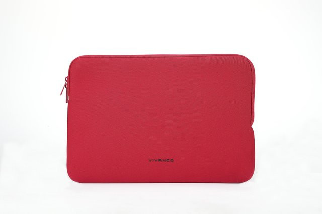 Vivanco NEO Notebook Sleeve für MacBook und Laptop 13-14 Zoll in Rot - Bild 1