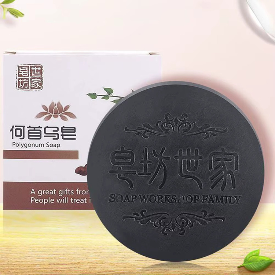 Polygonum Multiflorum Haarseife, 10 x 100g, Unisex - Bild 2
