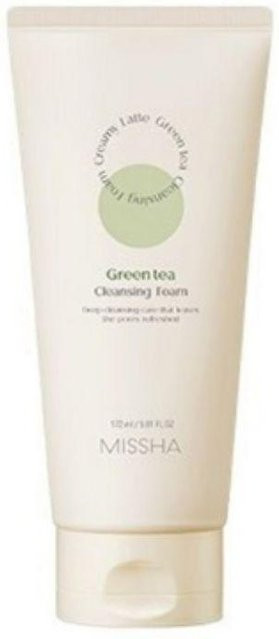 MISSHA Creamy Latte Reinigungsschaum Grüner Tee, 172 ml - Bild 1