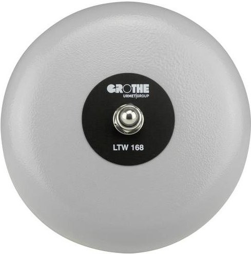 Grothe Groß-Läutewerk LTW 168 GR 24V AC Türklingel in Grau - Bild 1