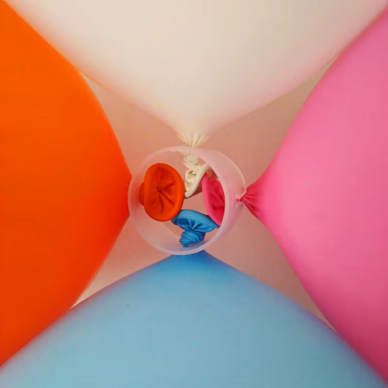50 Stück Joy-enlife Ballon Ringe aus Kunststoff für Ballonbögen und Partydekorationen - Bild 2