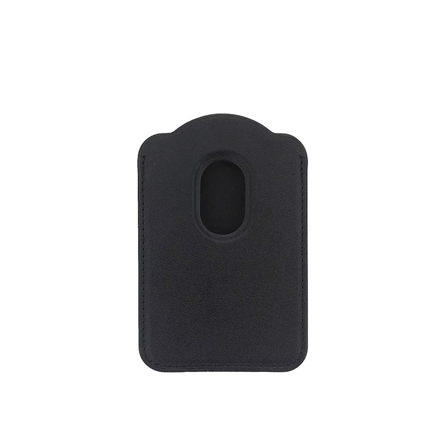 MagSafe Magnetisches Kartenhalter-Portemonnaie aus PU-Leder in Orange für Apple iPhone 17 Air, 16, 18 Pro Max und Samsung Galaxy S25, S26 Ultra - Bild 2
