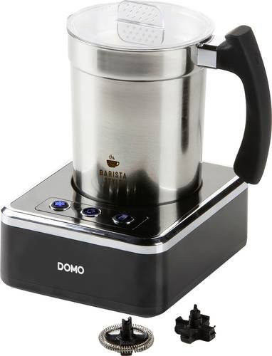 DOMO Milchaufschäumer DO717MF Edelstahl Schwarz 650W - Bild 1