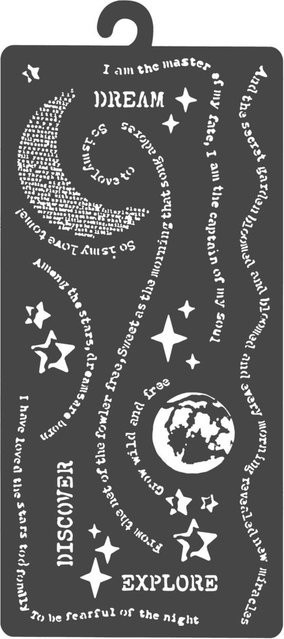 Schablone Secret Diary - Diary Dream - Bild 1