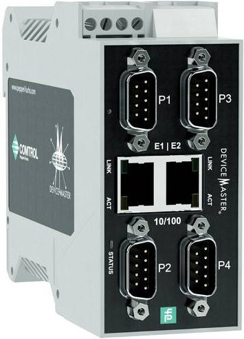 Pepperl+Fuchs ICDM-RX/PN-4DB9/2RJ45-DIN Gateway 24 V/DC Ethernet/LAN Grau - Bild 1