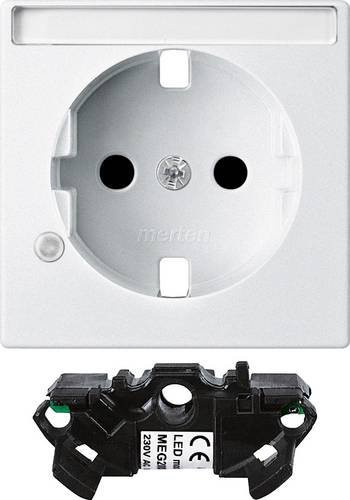 Merten LED-Glimmlampe System M Polarweiß - Bild 1