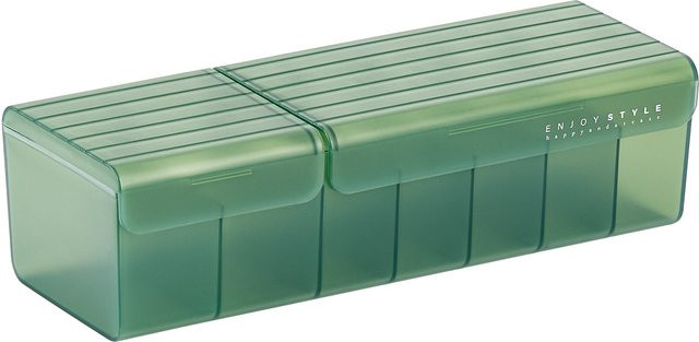 Kabelorganizer Box von genialo in Grün mit Deckel aus Kunststoff - Bild 1