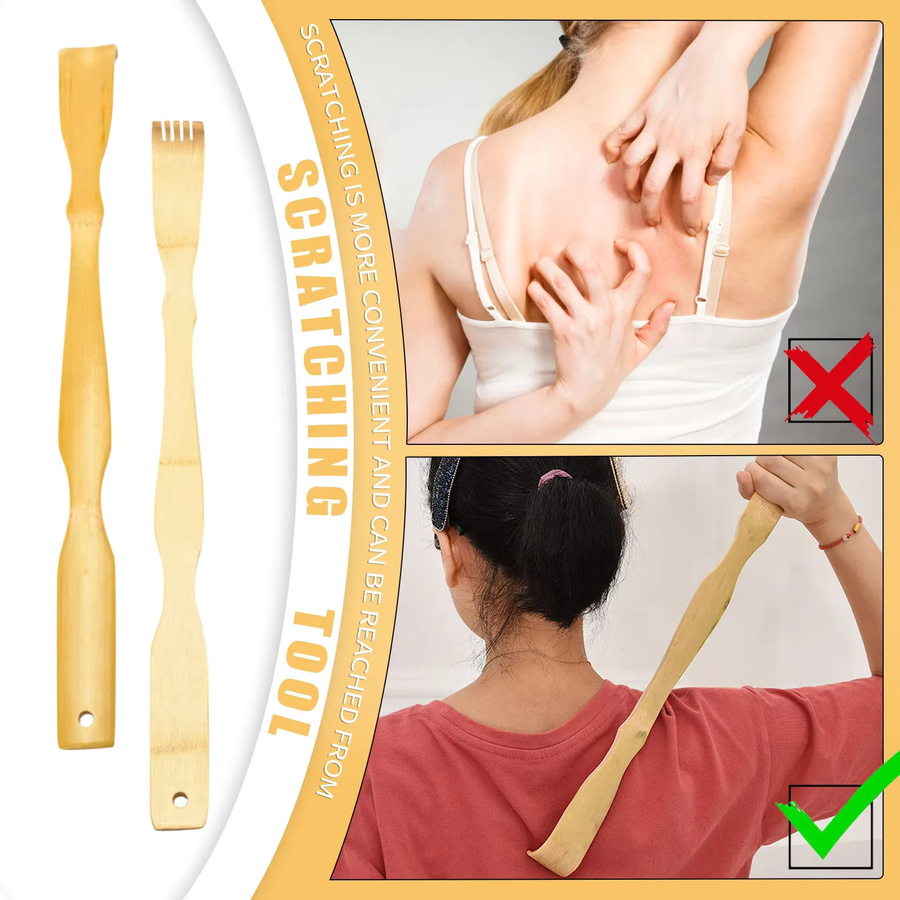 DUTRIEUX Rücken-Kratzstab aus Bambus, Unisex - Bild 2