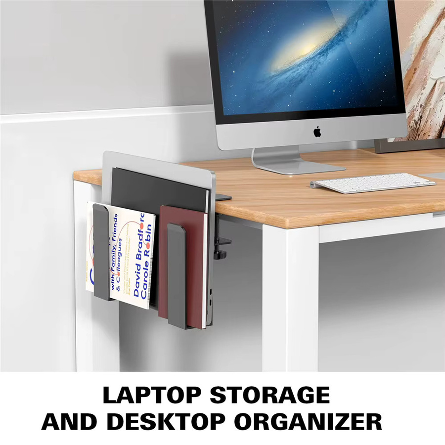 FANGTUOSI Laptop Ladestation und Organizer-Halterung für Desktop in Schwarz - Bild 3