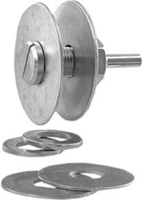 Industrial Quality Supplies Spanndorn aus Edelstahl in Silber mit 6 mm Schaftdurchmesser - Bild 1