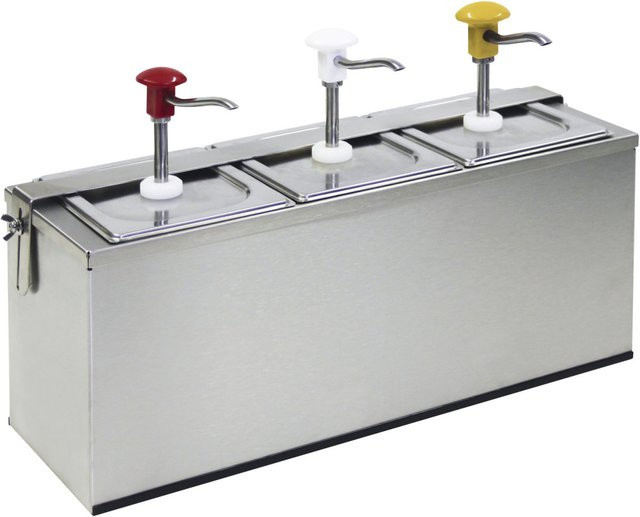 Schneider Druckknopf Dosierspender COOL in Silber aus Edelstahl, Volumen: 3 l, B/T/H: 18.5 x 58.5 x 37.5 cm - Bild 1