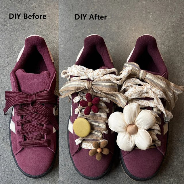 Nyacinth Schuhschnallen Blume, Creme Puffs - Bild 1