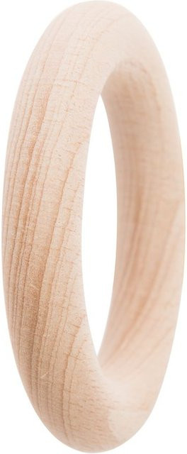 Rico Design Holzring für Rassel aus Buchenholz, Natur - Bild 1