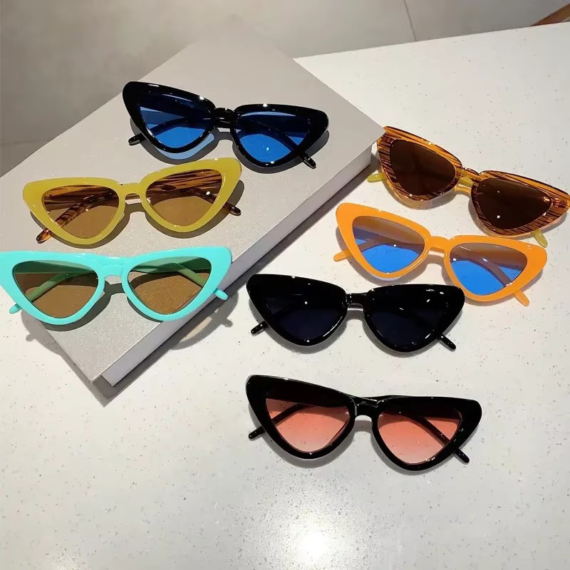 Sonnenbrille Cat-Eye, Damen, Vollrand, Kunststoff - Bild 2