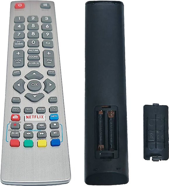 Universelle Ersatzfernbedienung für Sharp Aquos TV in Schwarz, kompatibel mit LC-32HG5141K und LC-40UG7252E - Bild 1