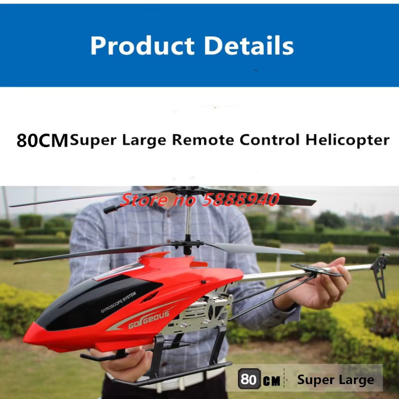 Tccicadas RC-Helikopter, ferngesteuerte Flugzeuge, mit LED-Beleuchtung - Bild 3