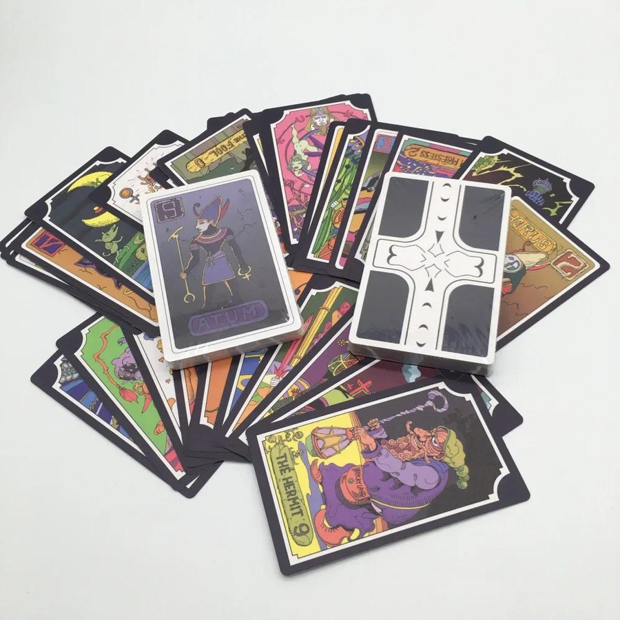 Discover Intime JoJo's Bizarre Adventure Kujo Jotaro Tarot-Papier Spielkarten 31-teiliges Set - Bild 1