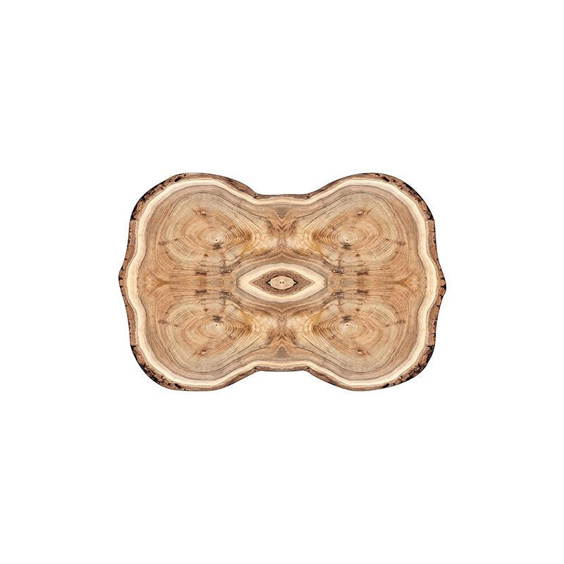 Saugfähige Kieselgur Fußmatte mit Holzmaserung von Yiran Furniture, Farbe Braun, B/T: 60 x 40 cm - Bild 2