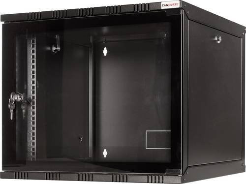 LogiLink 19 Zoll Wandgehäuse Wallmount Soho Box 12 HE, Schwarz, B/H/T: 540 x 589 x 400 mm - Bild 1