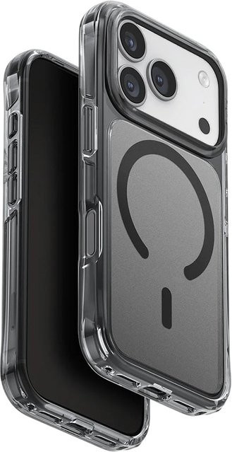 UNIQ LifePro Xtreme MagClick MagSafe Hülle für Apple iPhone 17 Pro, Schwarz und Transparent - Bild 1