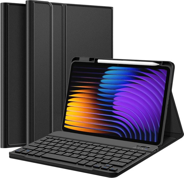 Xiaomi Tastaturhülle für Mi Pad 7 Pro 11,2 Zoll mit Stifthalter in Schwarz - Bild 1