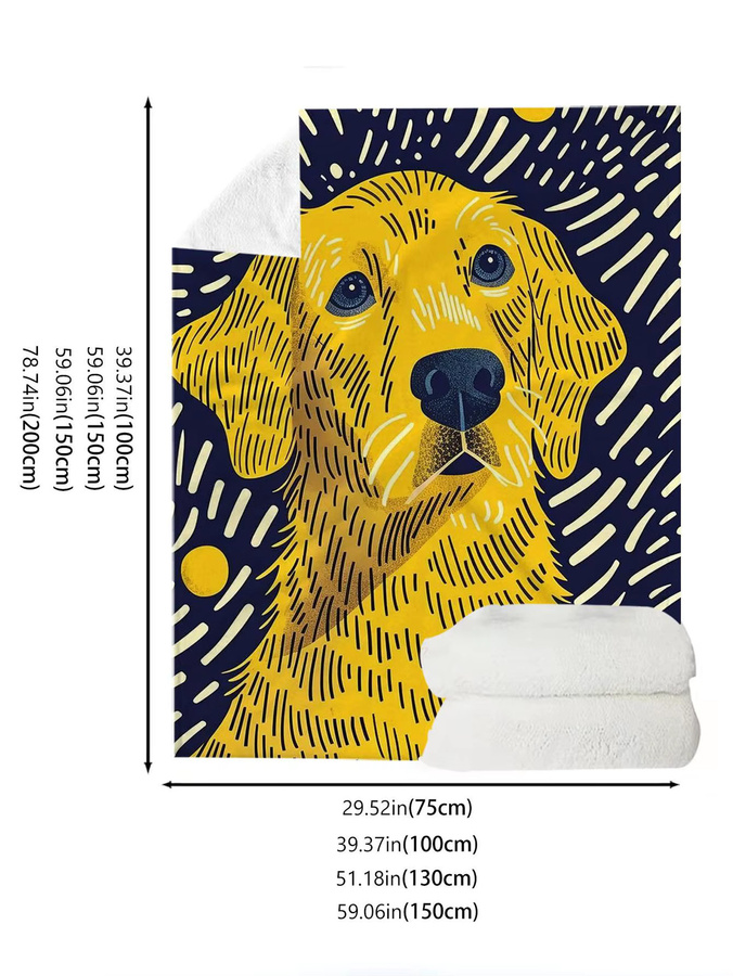 Personalisierte Decke von SRH in Mehrfarbig, ideal als individuelles Geschenk für Geburtstage oder als Gedenkgeschenk zur Dekoration von Sofa, Bett oder Büro - Bild 4