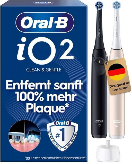 Oral-B iO Series 2 Doppelpack, Schwarz, Rosa - Bild 2