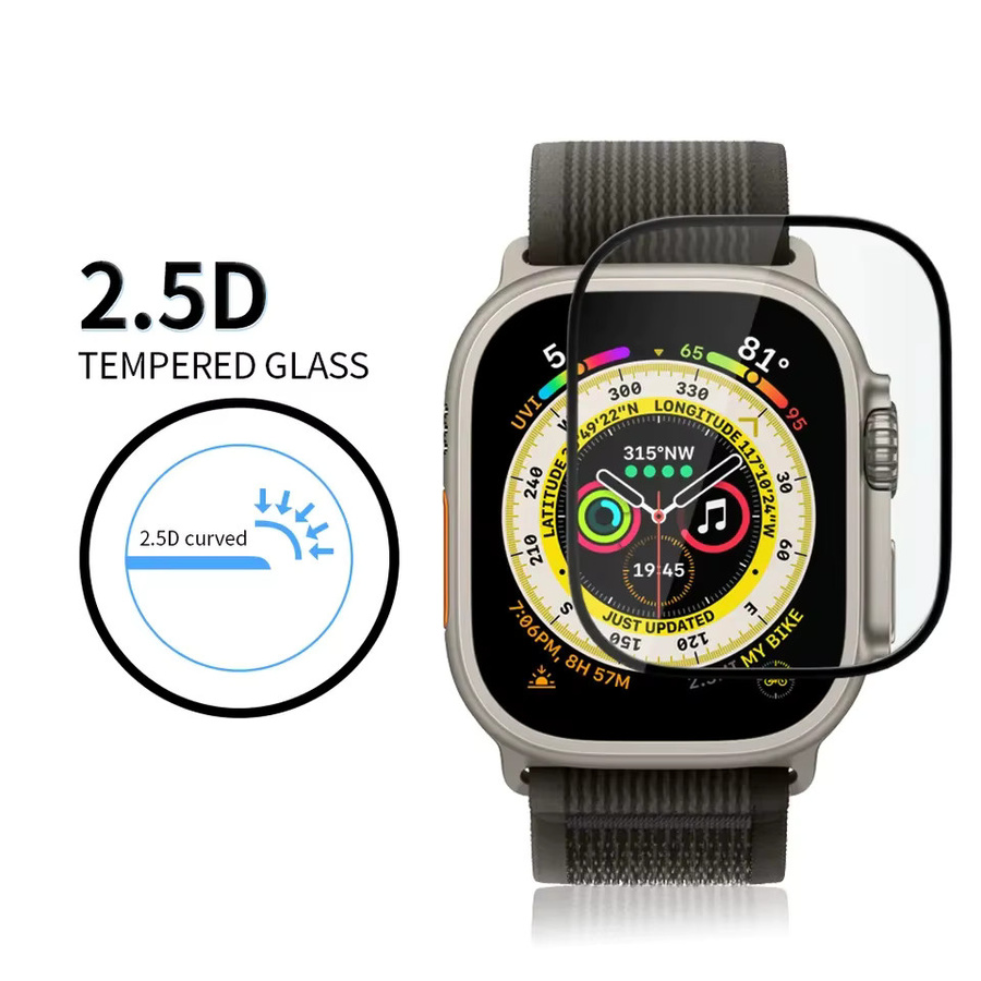 Apple Uhren-Displayschutzfolie, transparent, Unisex - Bild 3