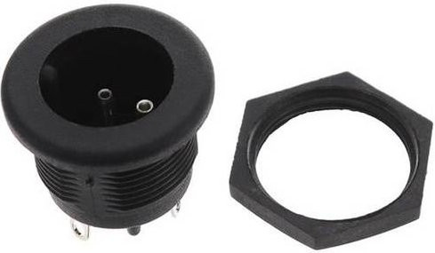 Bulgin Rundsteckverbinder PX0429 in Schwarz - Bild 1