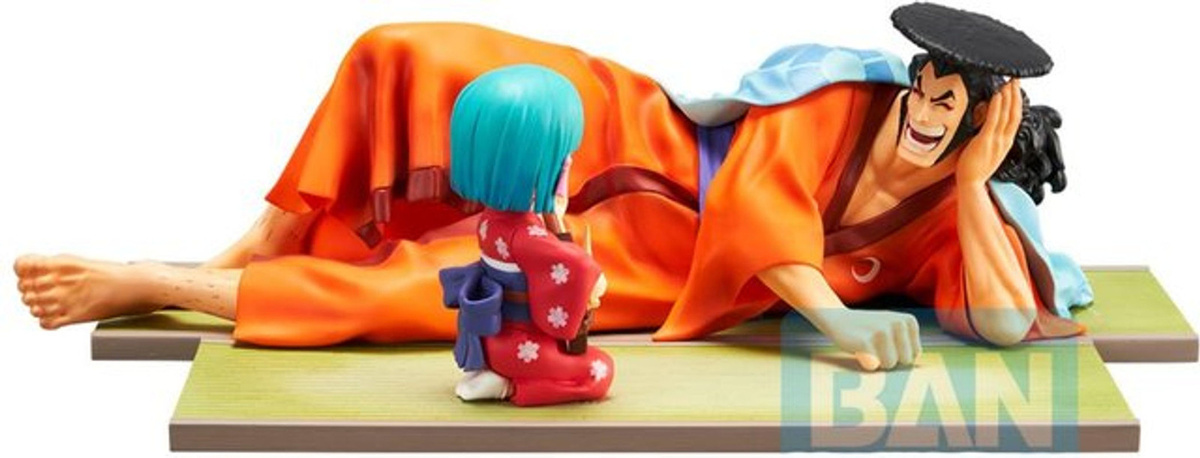 Bandai Spirits Ichiban Sho One Piece Hiyori und Oden Sammlungsfigur Anime-Figur - Bild 1