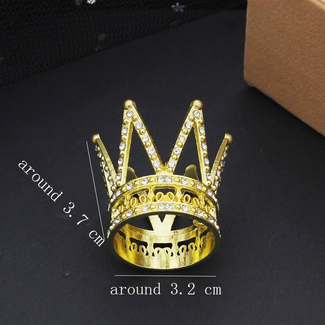 YIRAN Jewelry Kleine Krone, Diadem, Kinder, Unisex, brown - Bild 1