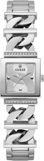 Guess Damenuhr Runaway, Quarz, Edelstahl, Silber, 21 mm - Bild 1