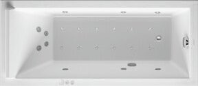Duravit Whirlwanne Starck Combi P in Weiß, Einbauversion, Rechteckig, B/T: 160 x 70 cm - Bild 1