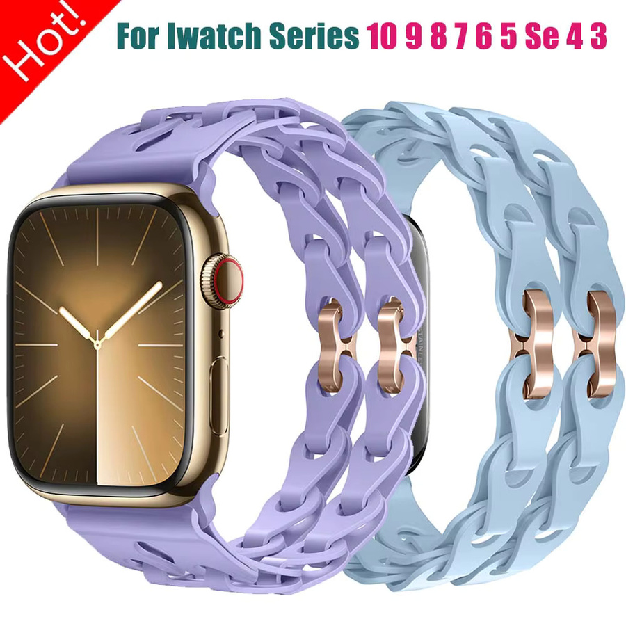 CAOWTAN Uhrenarmband Silikon, Unisex - Bild 2