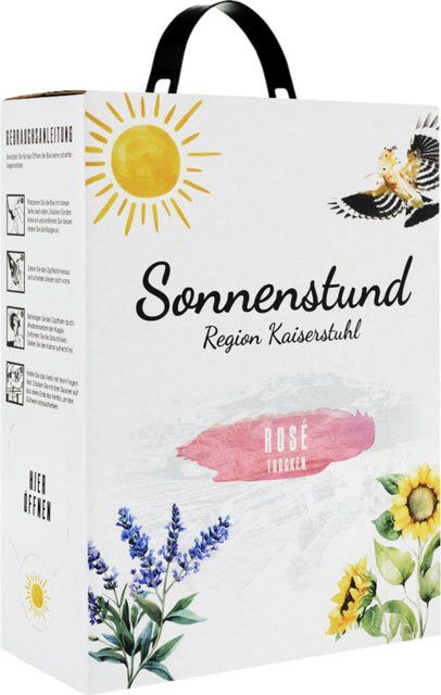 Oberrotweiler Winzerverein Sonnenstund Roséwein, Baden, trocken, 2024, 3,0 l - Bild 1
