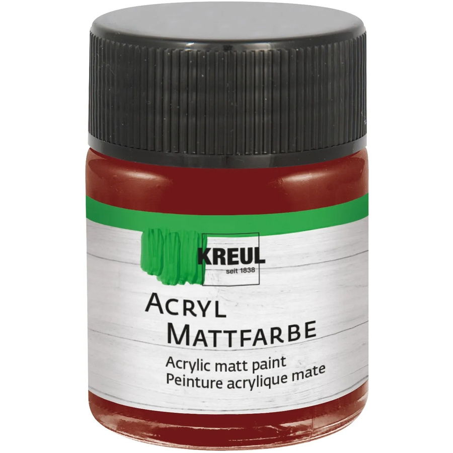 Kreul Acrylfarbe Matt Maron 50 ml - Bild 2