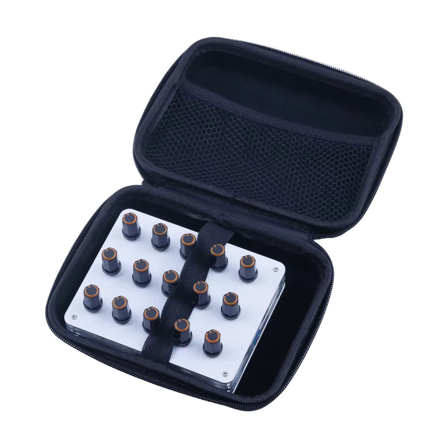 XMSJ MIDI-Controller mit 15/27 MIDI-Knöpfen, benutzerdefinierbaren CC-Informationen und USB-C-Schnittstelle für Musik-Host-Software - Bild 2
