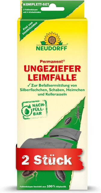 Neudorff Permanent Ungezieferleimfalle in Grün und Gelb - Bild 1