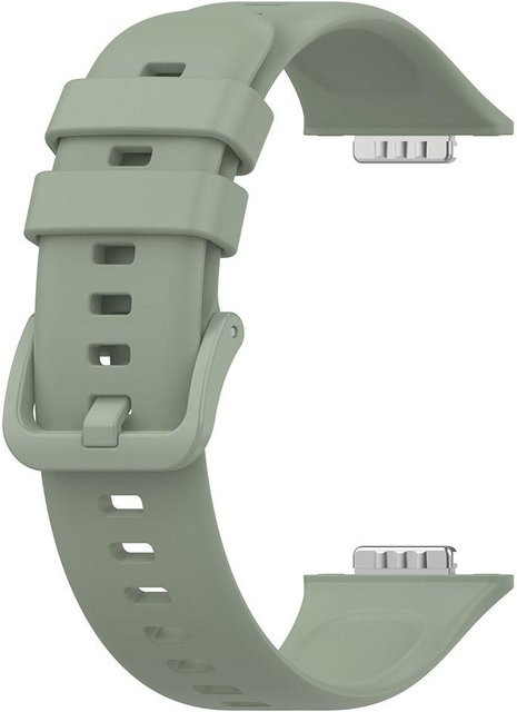 Uhrenarmband Silikon, hellgrün, Huawei Watch Fit 2, Unisex - Bild 1