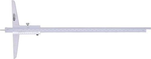 KS Tools Tiefenmessschieber aus Edelstahl in Silber, Messbereich 0-300mm - Bild 1