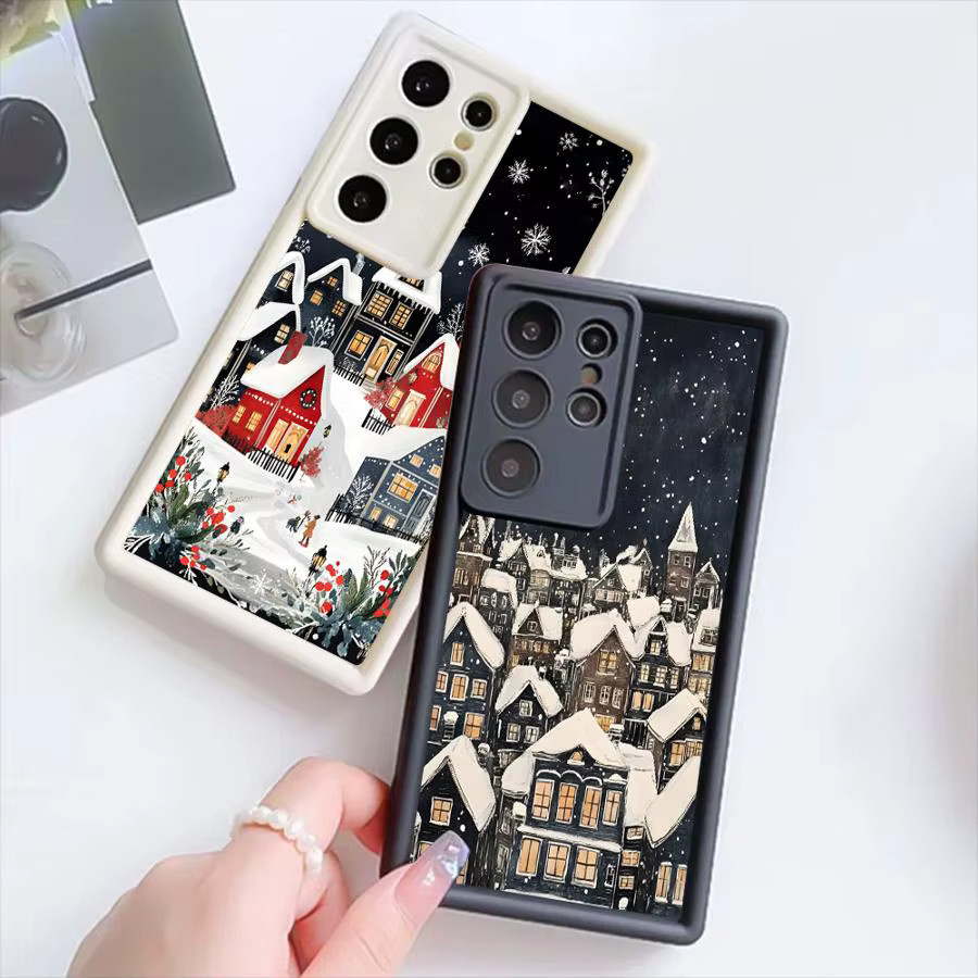 Snowy Days TPU Soft Case für Samsung Galaxy S25 Ultra S24 Plus S23 FE S21 S20FE S25+ S22 in Multicolour - Bild 4