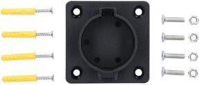 KS Tools efuturo Wandhalterung für Typ 1 Stecker in Schwarz - Bild 1