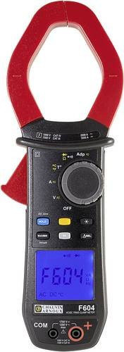 Chauvin Arnoux F604 Digitale Stromzange in Rot mit IP54 Spritzwasserschutz, CAT III 1500 V und CAT IV 1000 V - Bild 1