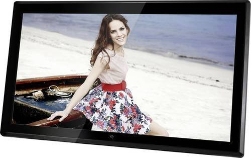 Braun Phototechnik DigiFrame 1731 Digitaler Bilderrahmen 17,3 Zoll 8GB Schwarz 1920 x 1080 Pixel - Bild 1