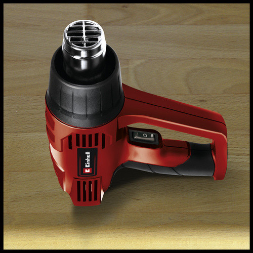 Einhell Heißluftpistole TH-HA 2000/1 mit 2000W in Rot/Schwarz - Bild 5
