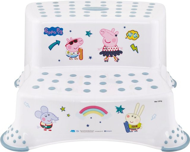 Keeeper Peppa Pig Schemel Igor für Kinder in Weiß, B/T/H: 37,0 x 40,5 x 21,0 cm - Bild 1
