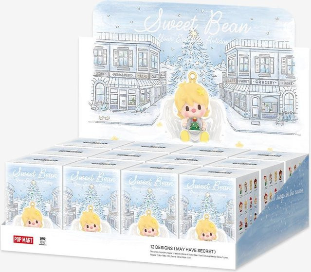 POP MART Sweet Bean Feiertags-Serie Figuren, 12-teiliges Set - Bild 1