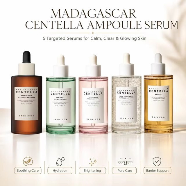 SKIN1004 Centella Ampullen-Set, Serum, Empfindliche Haut, Unisex - Bild 1