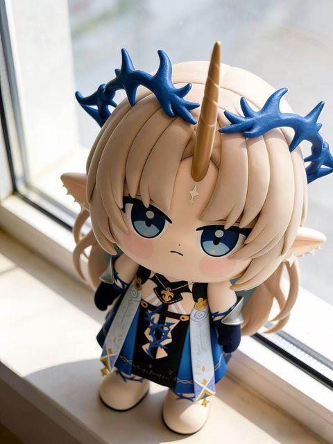 Yiran toy 1 Wuthering Waves Cartethyia Anime Figur Modell Statue 13cm - Bild 1